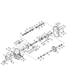 Part Location Diagram of 911-04666 Cub Cadet INPUT SHAFT